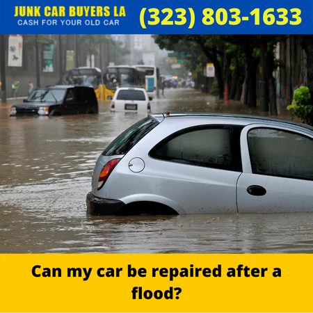 Can my car be repaired after a flood