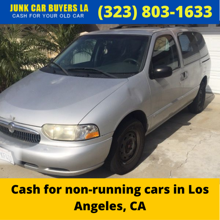 Cash for non-running cars in Los Angeles, CA
