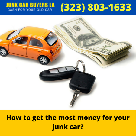 How to get the most money for your junk car