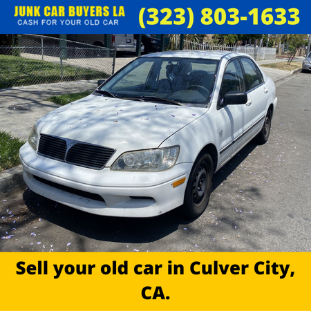 Sell your old car in Culver City, CA.